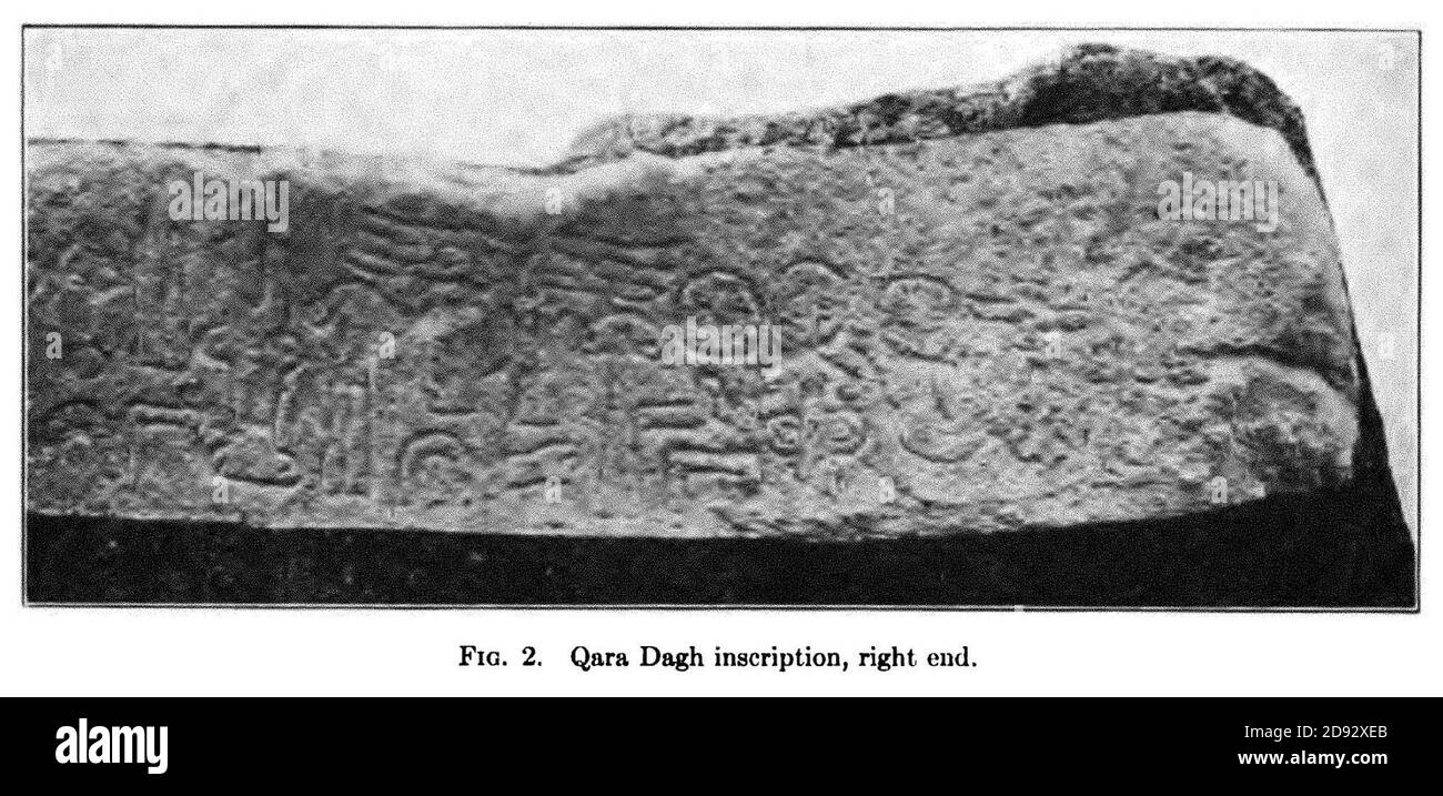 Karadag Inschrift 13 Stock Photo Alamy