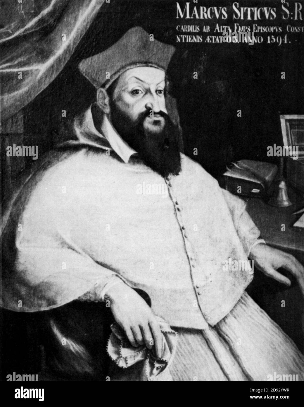 Kardinal Markus Sittikus von Hohenems Gemälde Policka Stock Photo Alamy