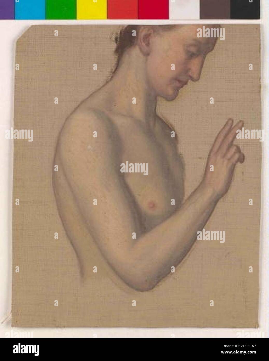 Karel Javurek 30. 7. 1815-24. 3. 1909 - Pulakt muze. Stock Photo