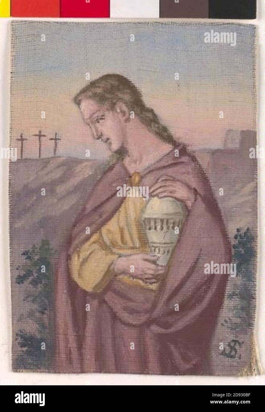 Karel Javurek 30. 7. 1815-24. 3. 1909 - Sv. Magdalena. Stock Photo