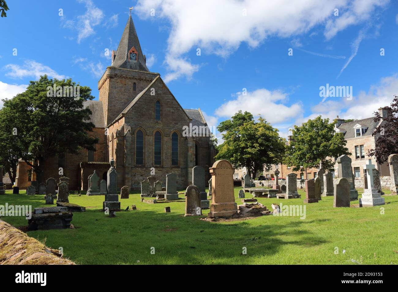 Dornoch Cathedral, Sutherland, Scotland Stock Photo Alamy