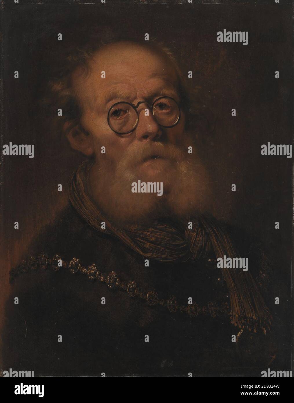 Karel van III Mander - En gammel mand. Allegorisk fremstilling af synet  Stock Photo - Alamy