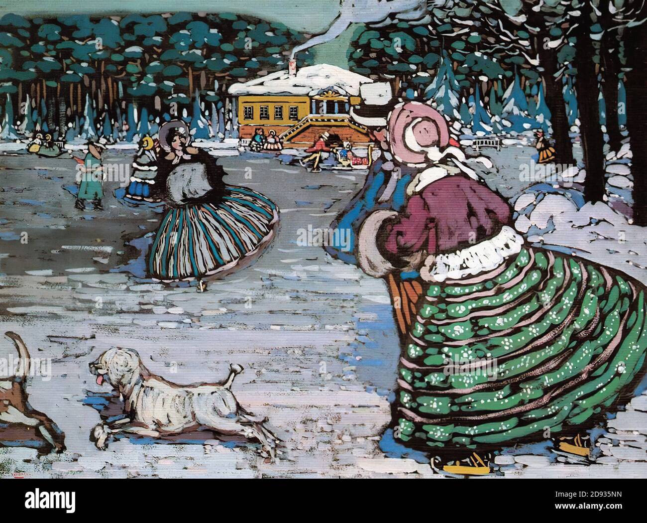 Wassily Kandinsky Winter Stock Photo Alamy