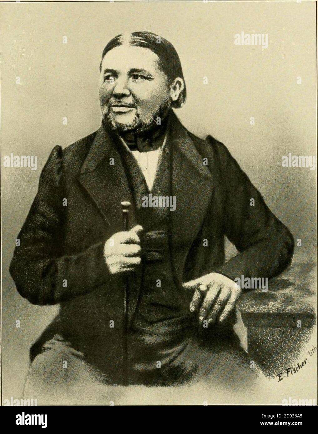 Karl Friedrich Quittenbaum (1793-1852). Stock Photo