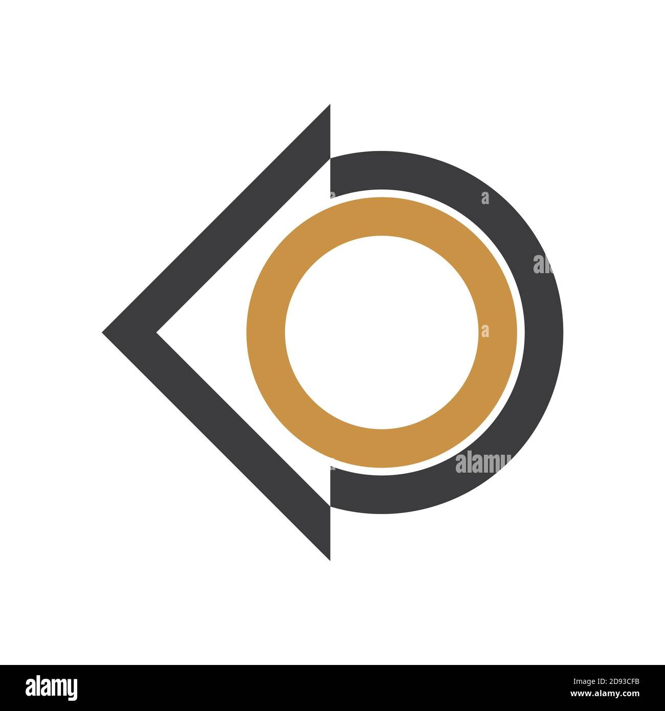 Initial letter ko logo or ok logo vector design template Stock Vector ...