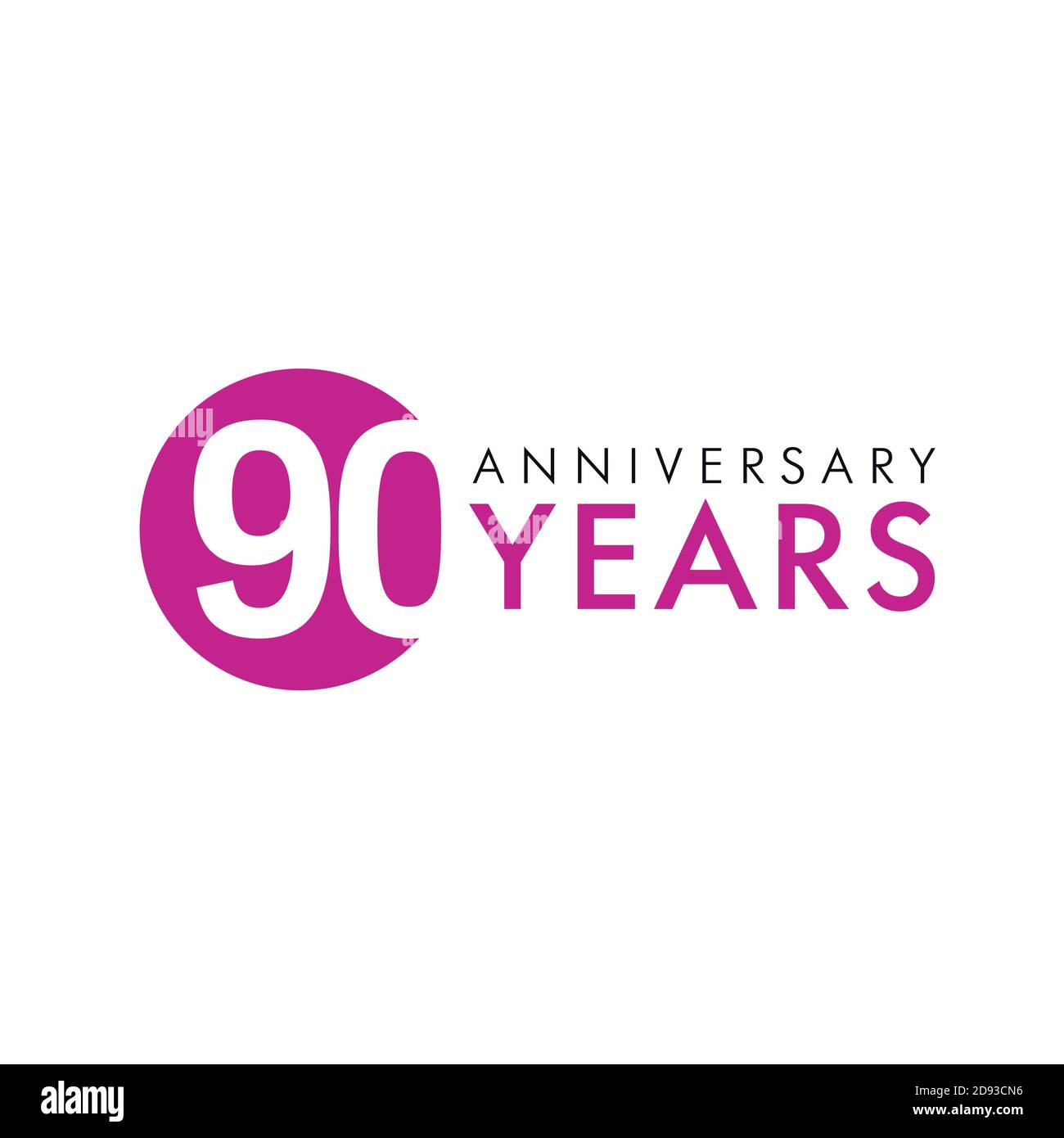 90th birthday Stock Vector Images - Alamy