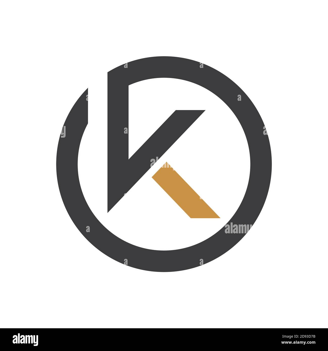 Initial letter ko logo or ok logo vector design template Stock Vector ...