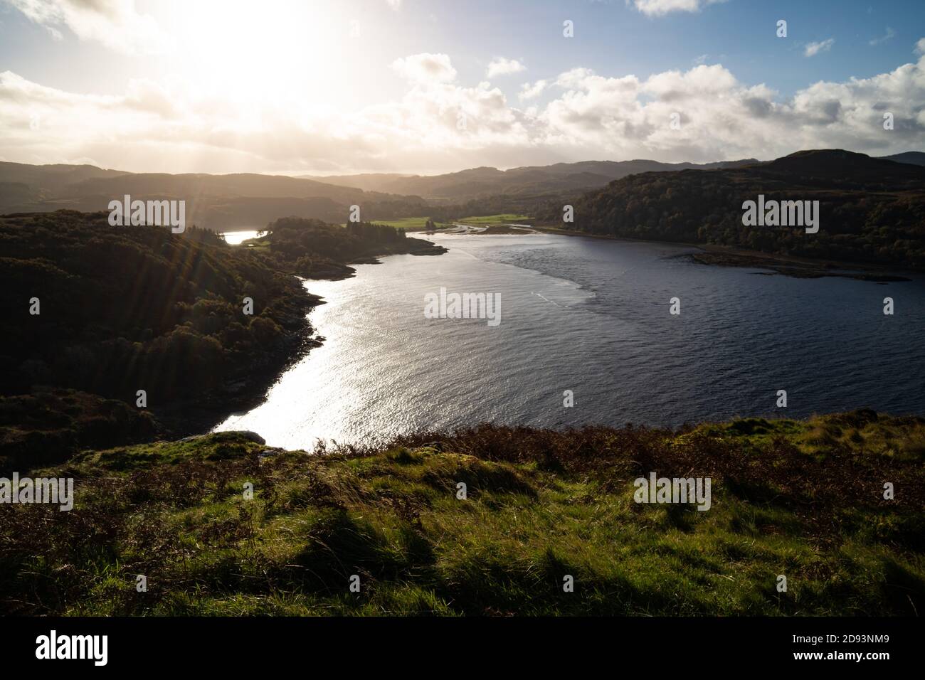 Loch Feochan sea loch, Argylle and Bute, Scotland, UK Stock Photo