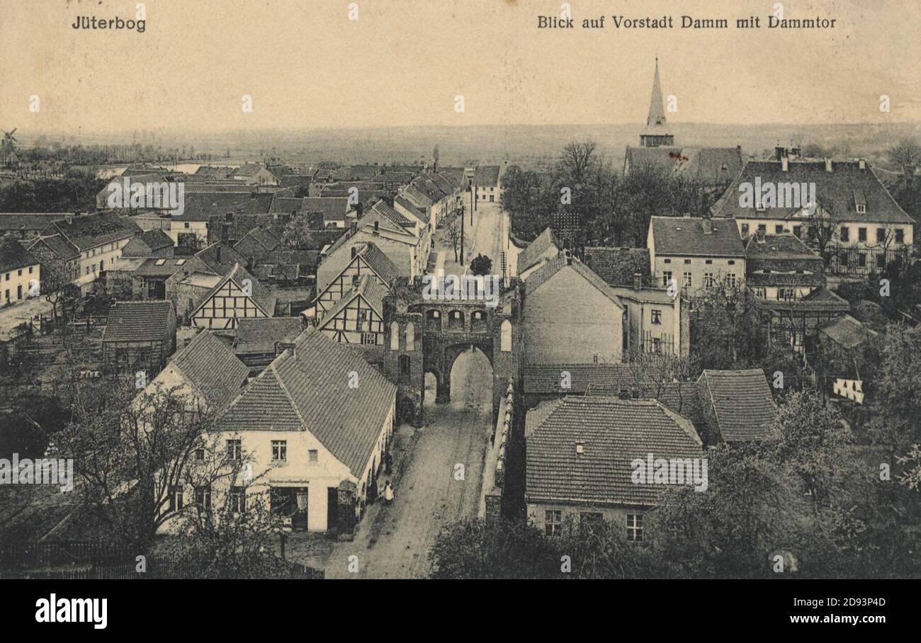 Германия город ютербог
