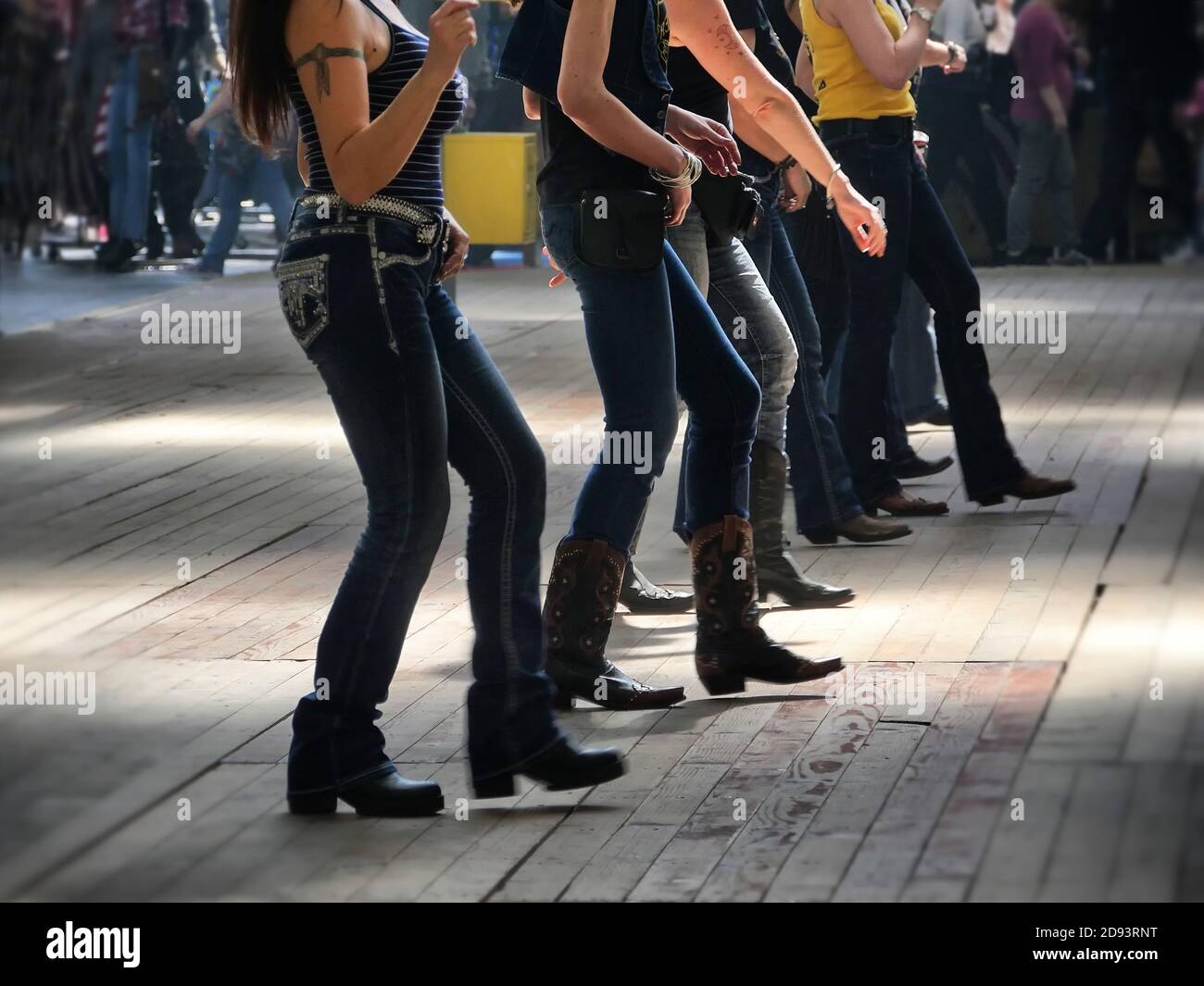 2 step in top cowboy boots dance