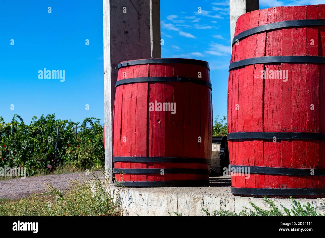Empty wine drum hires stock photography and images Alamy
