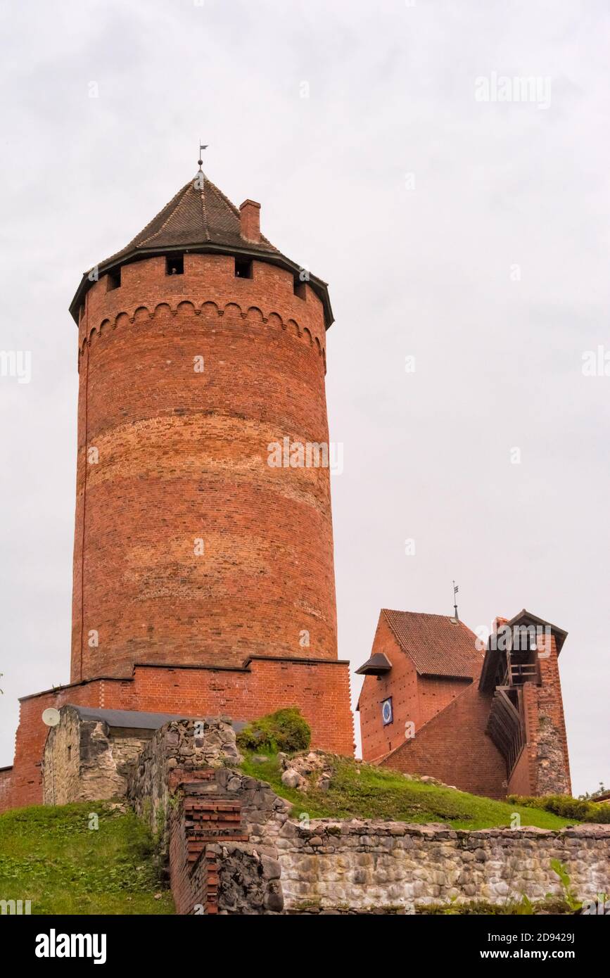 Turaida Castle, Latvia Stock Photo
