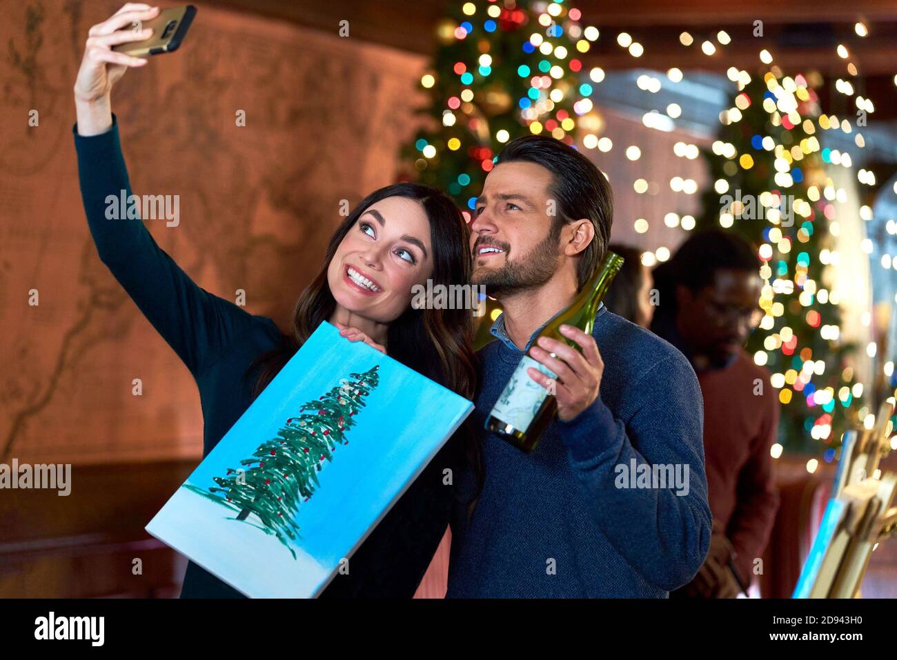 ON THE 12TH DATE OF CHRISTMAS, from left Tyler Hynes, Mallory Jansen