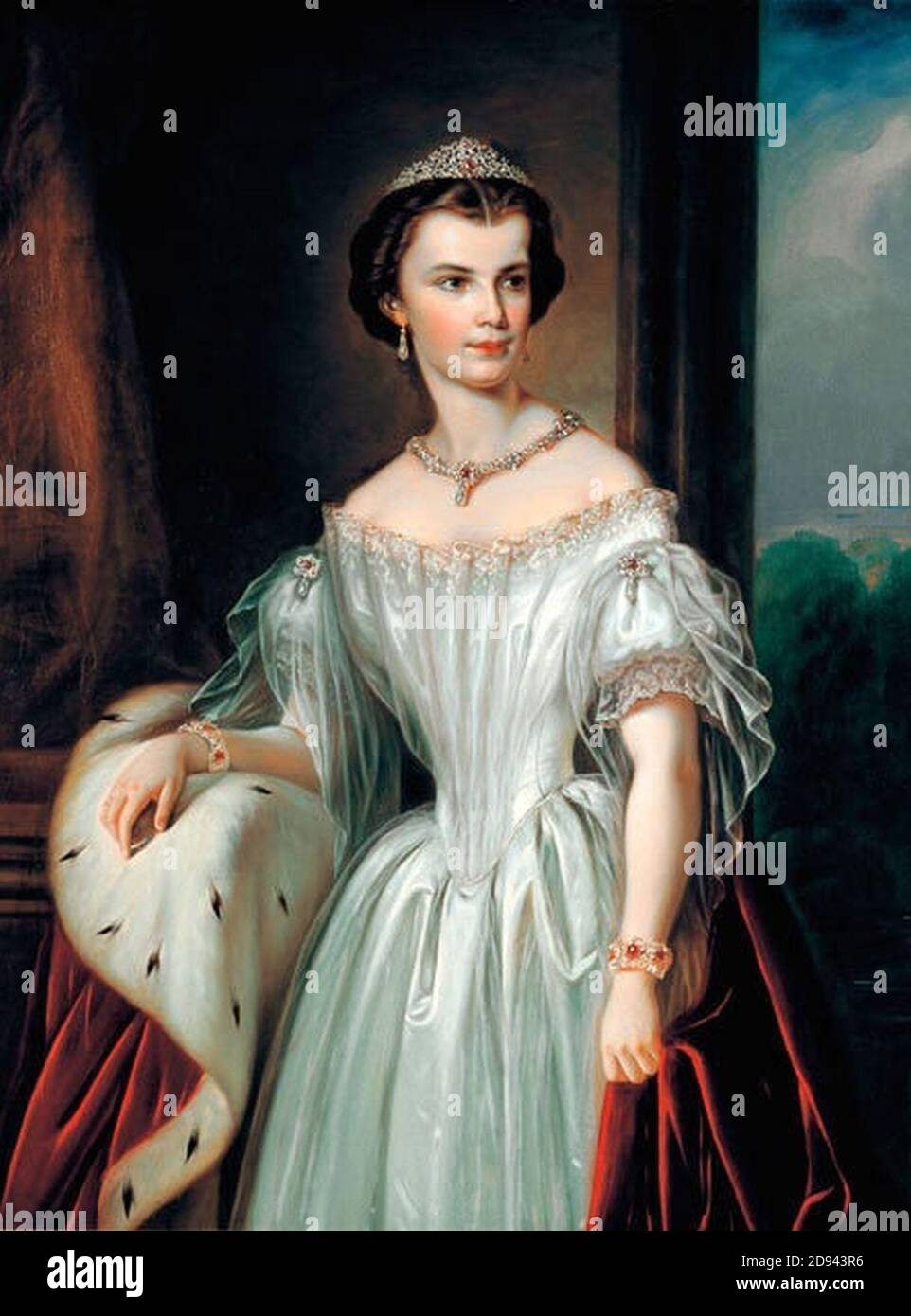 Kaiserin Elisabeth von Österreich und Königin von Ungarn Stock Photo - Alamy