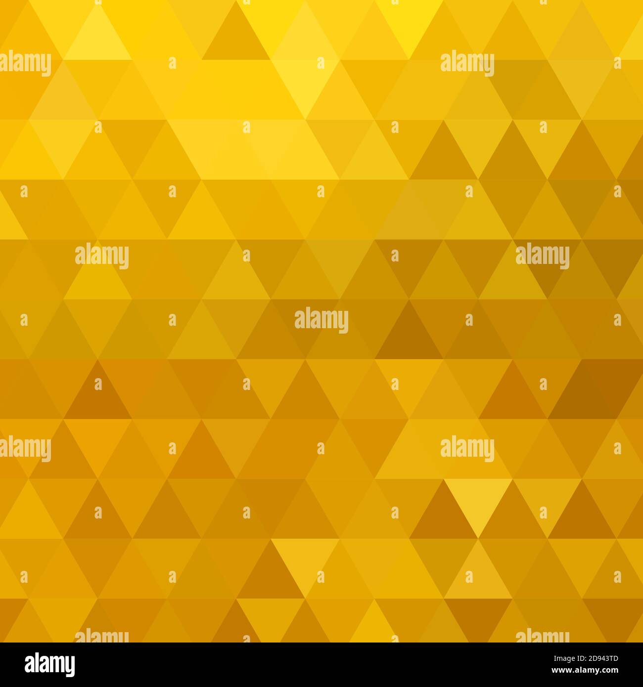 Gold vector pattern Abstract geometric background Triangle. mosaic Stock Vector