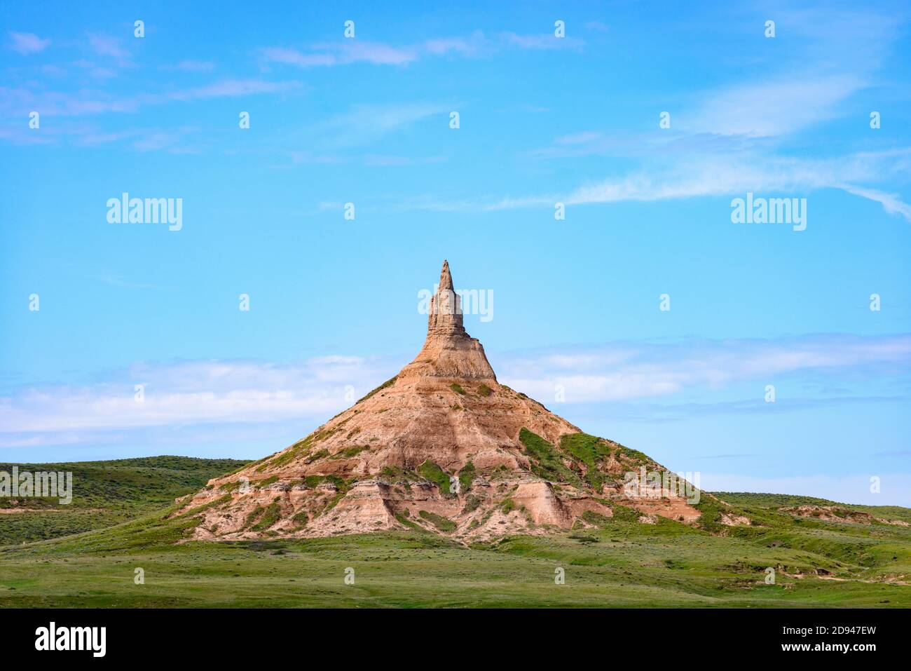 Chimney Rock National Historic Site Stock Photo Alamy