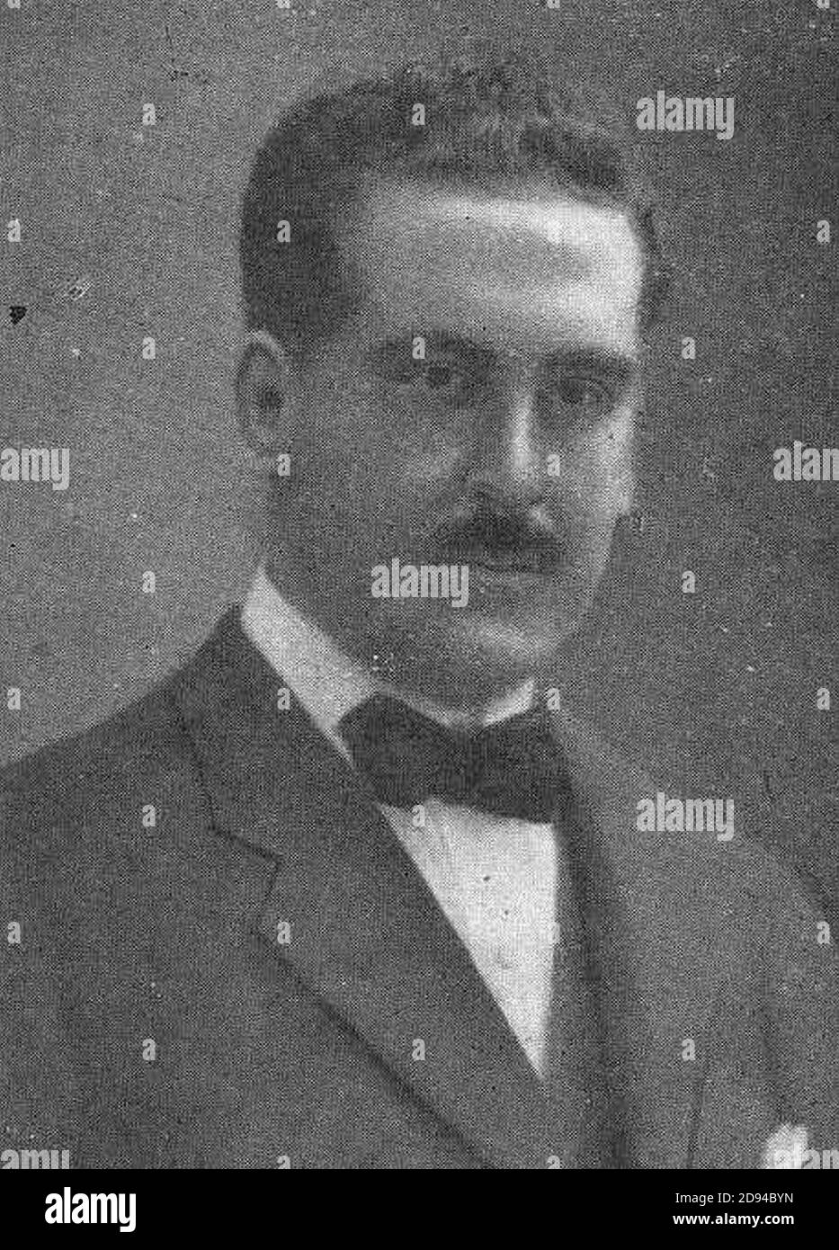 Julio José Casal 1921. Stock Photo