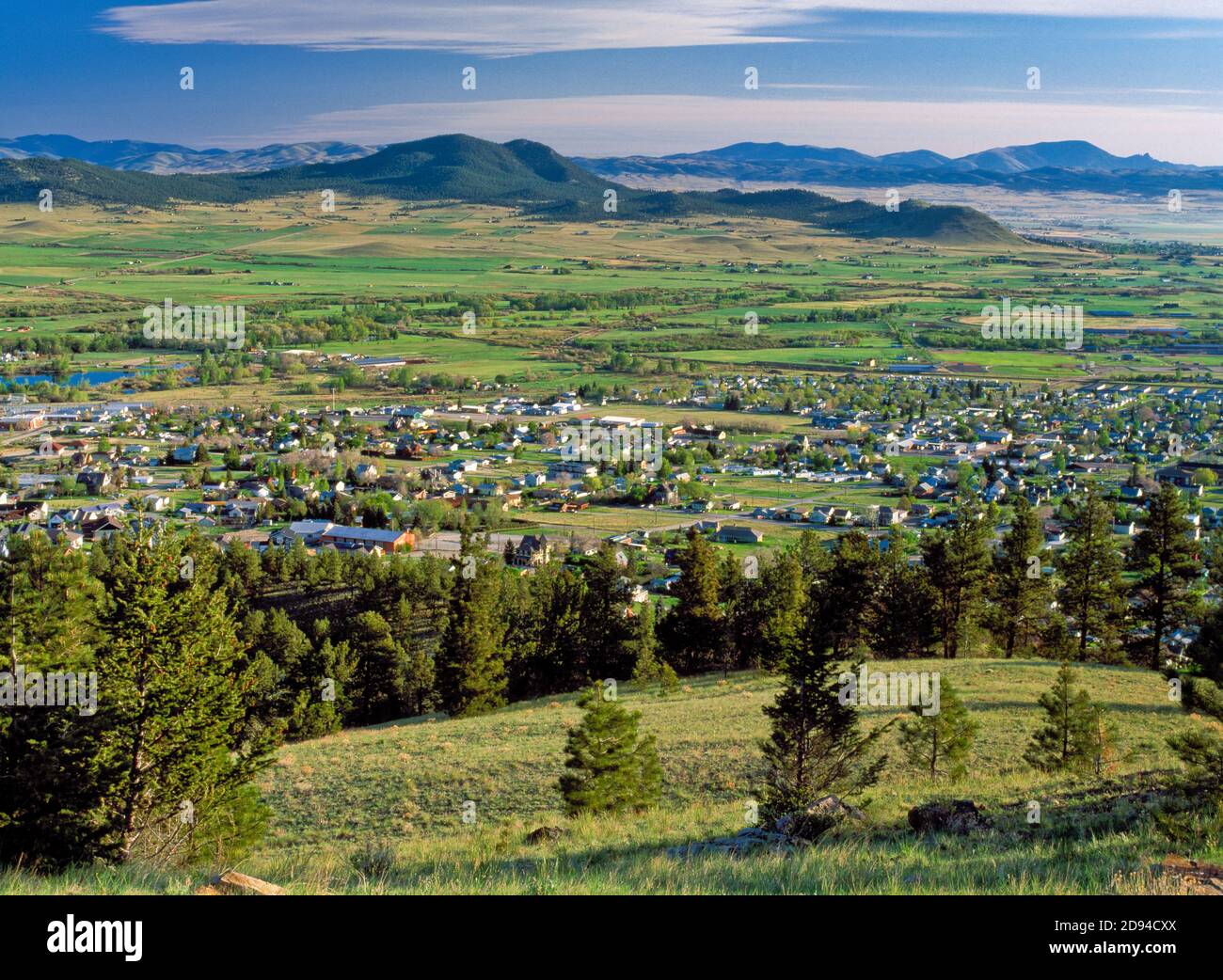 helena valley and scratchgravel hills viewed from mount helena city