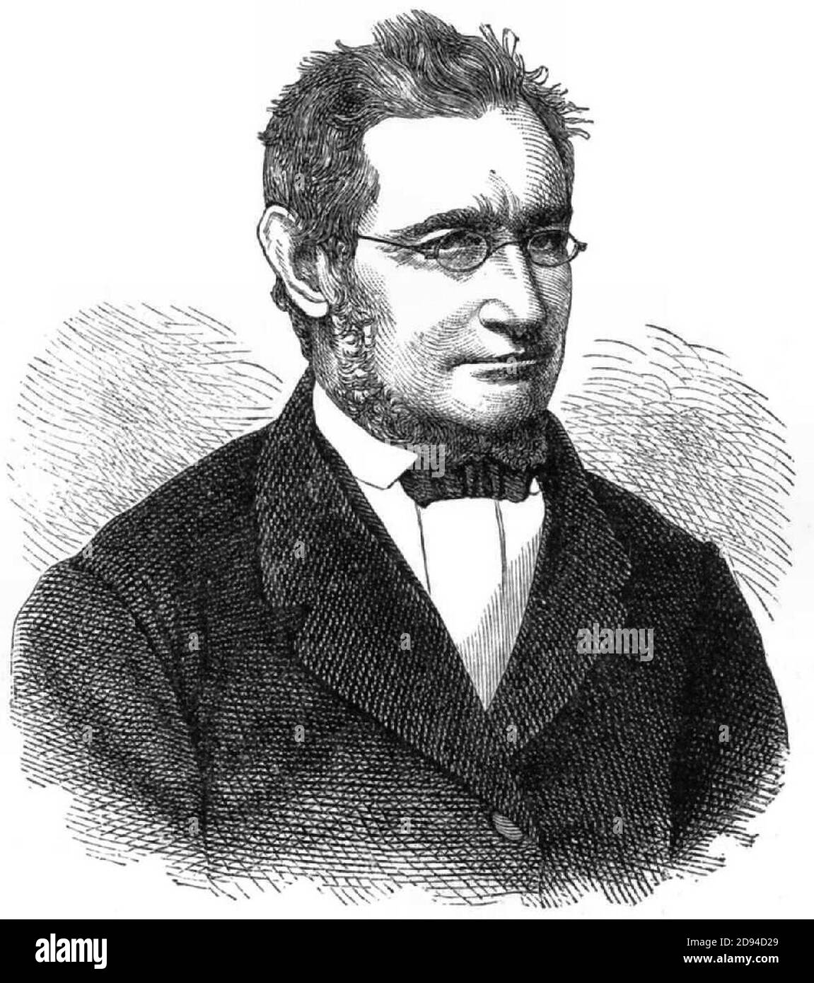 Julius Robert von Mayer. Stock Photo