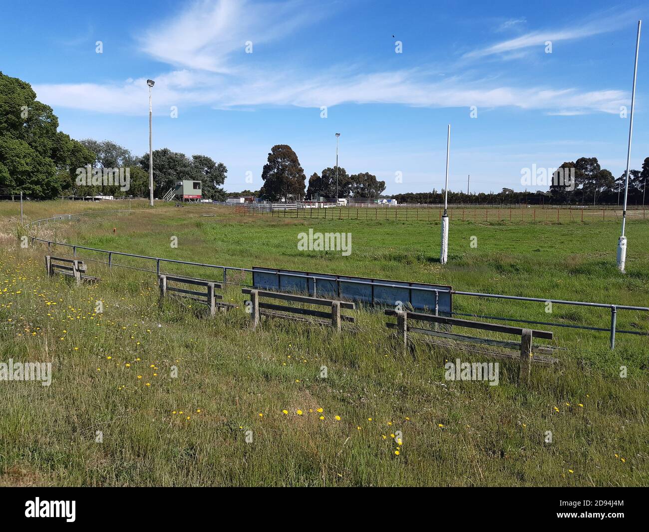 Lang Lang Victoria Australia Showgrounds covid19 Lockdown Stock Photo Alamy
