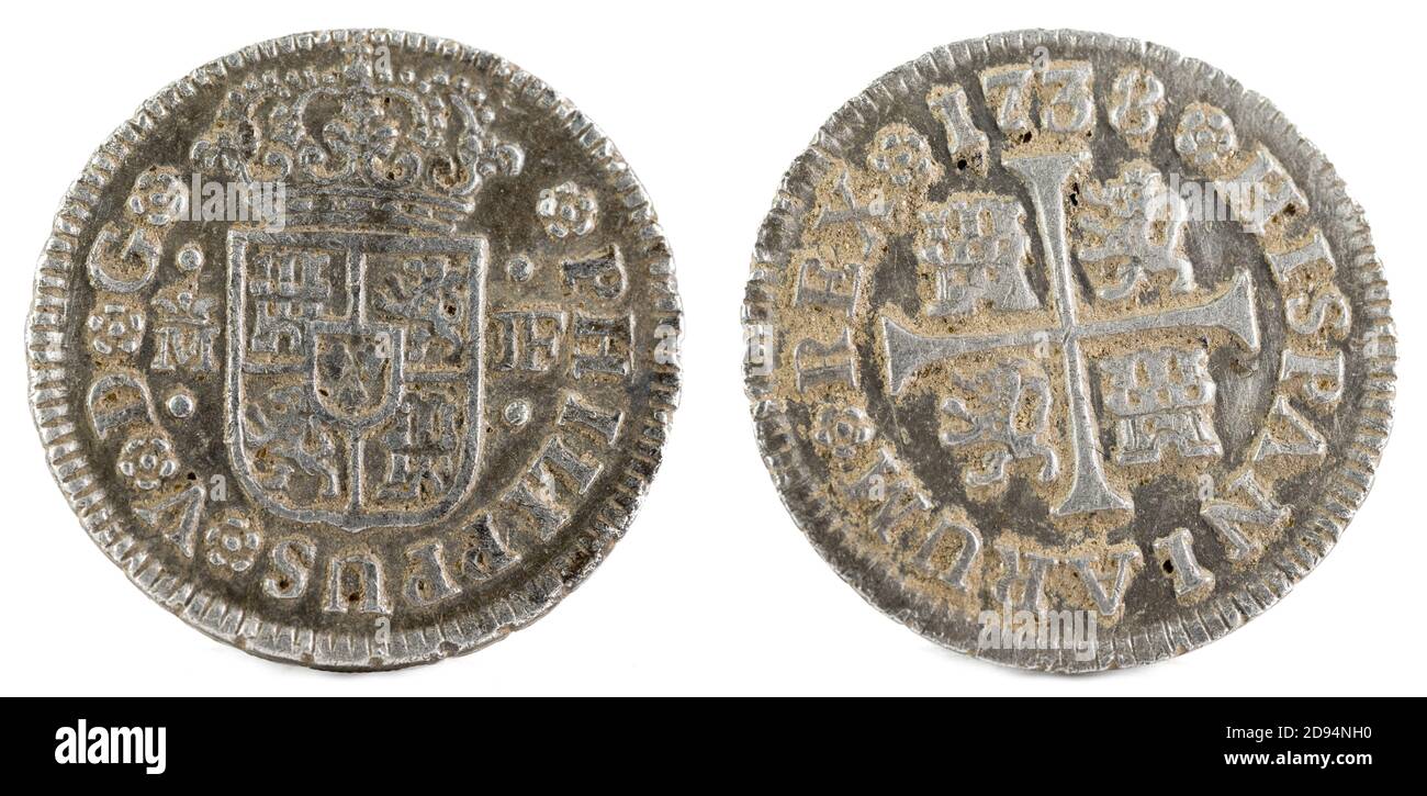 Closeup shot antique spanish hi-res stock photography and images - Alamy