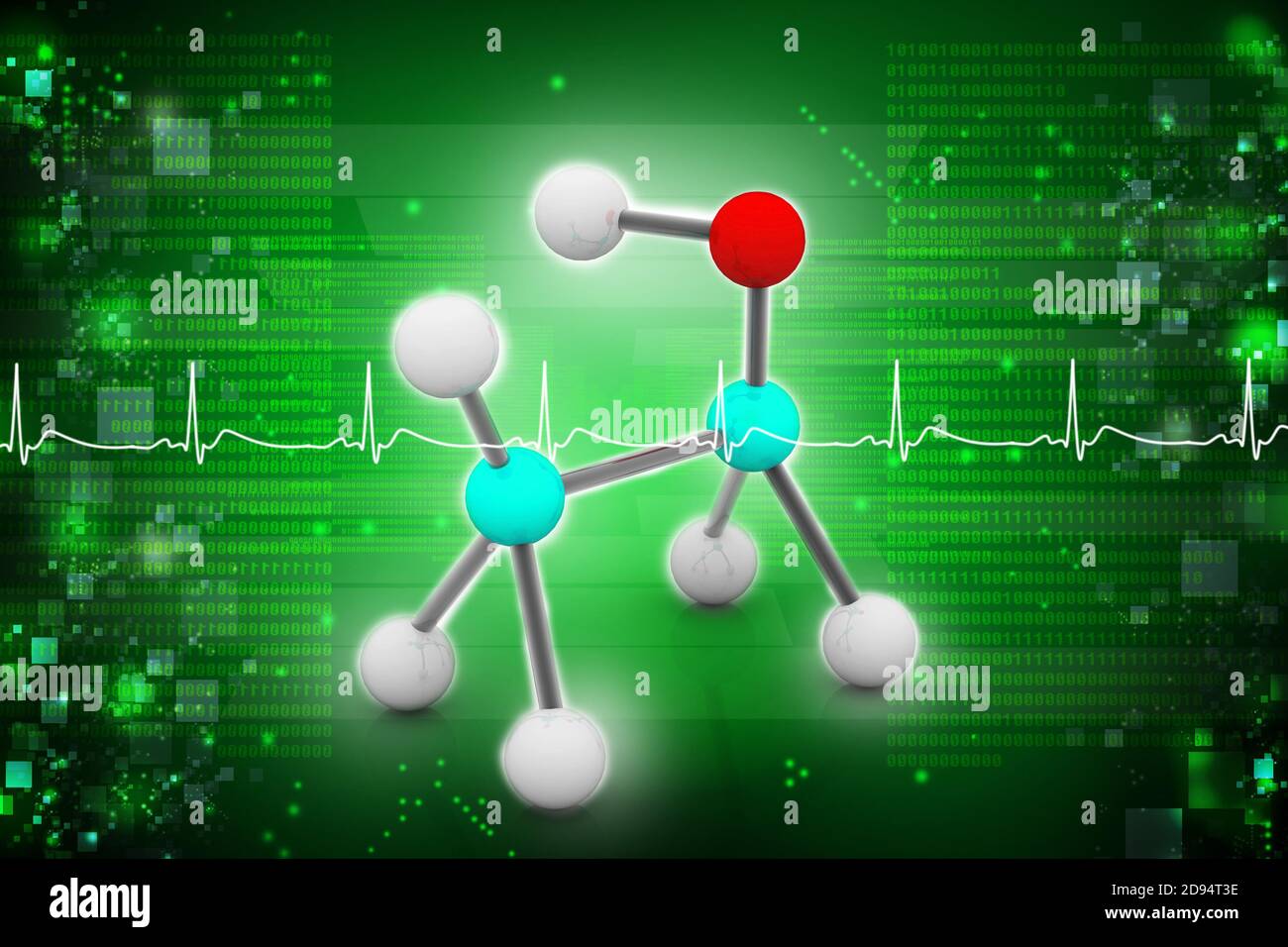 Particle connections hi-res stock photography and images - Alamy