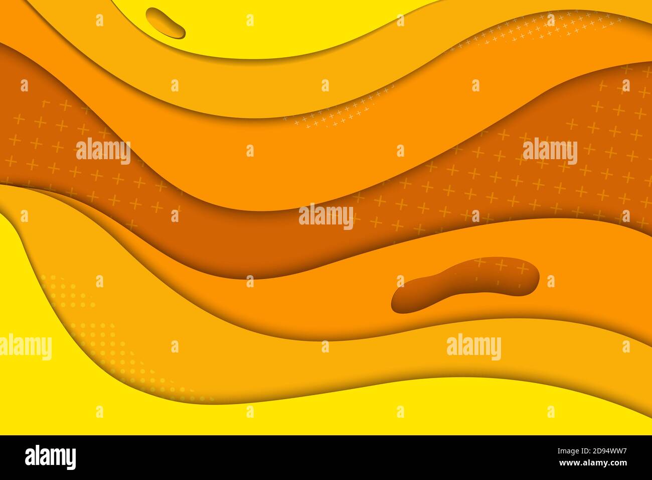 Abstract background and paper cut shapes. Vector design layout Stock Vector