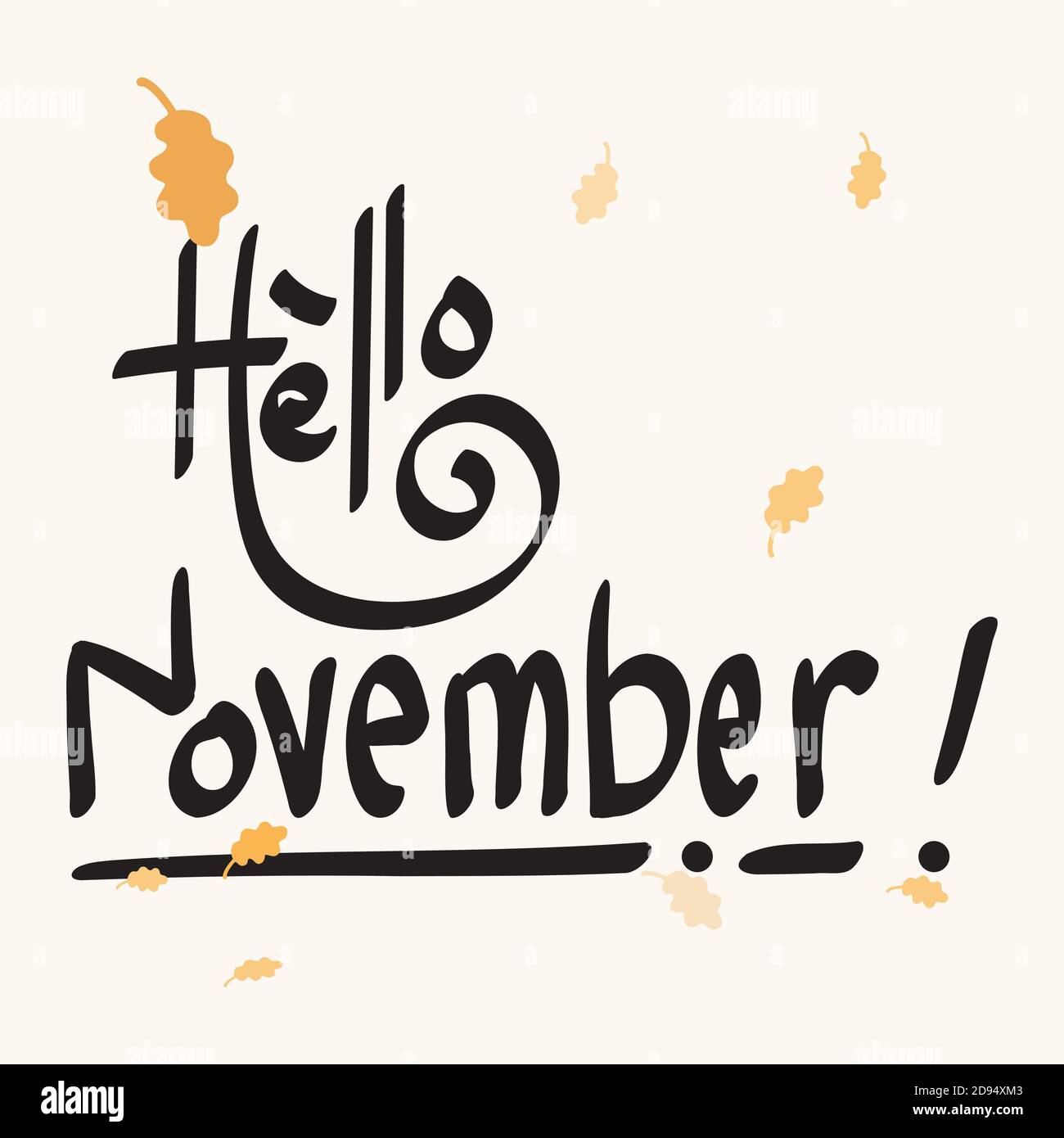 Hello thank you Stock Vector Images - Alamy