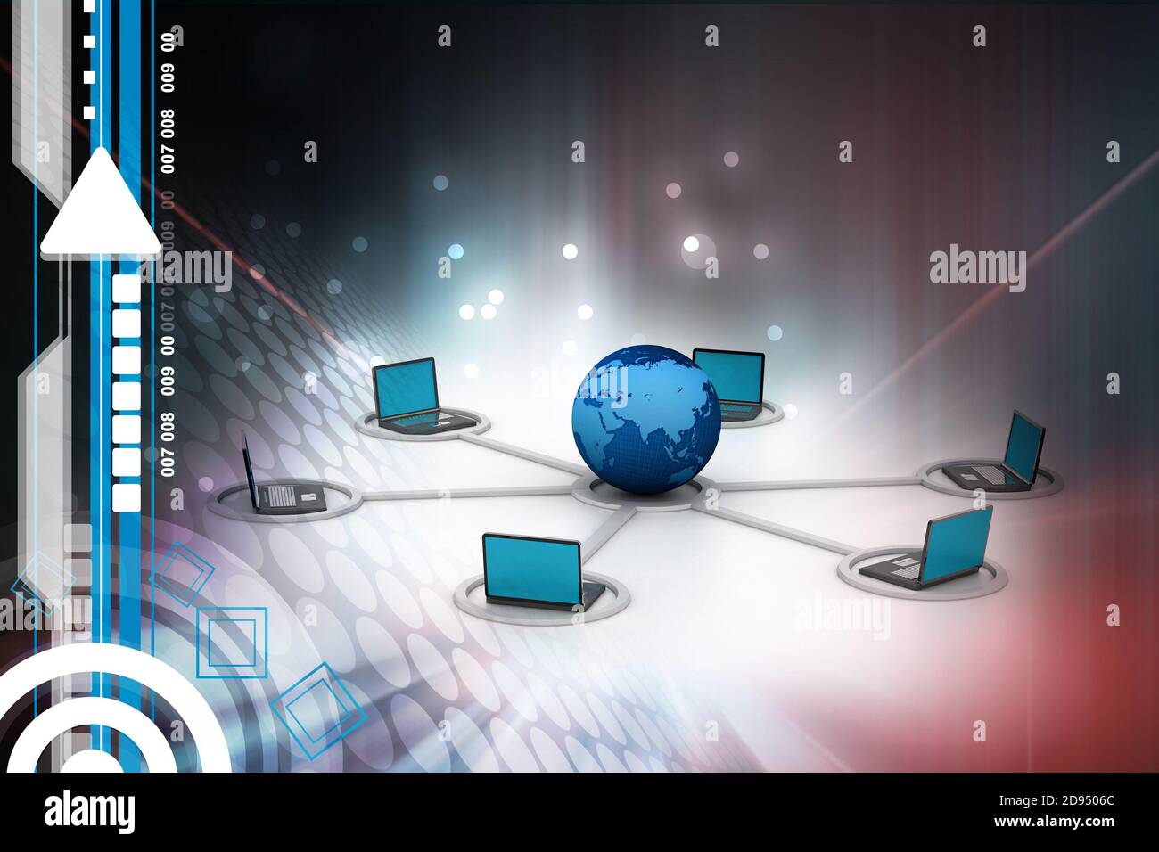 Data centre network diagram hi-res stock photography and images - Alamy