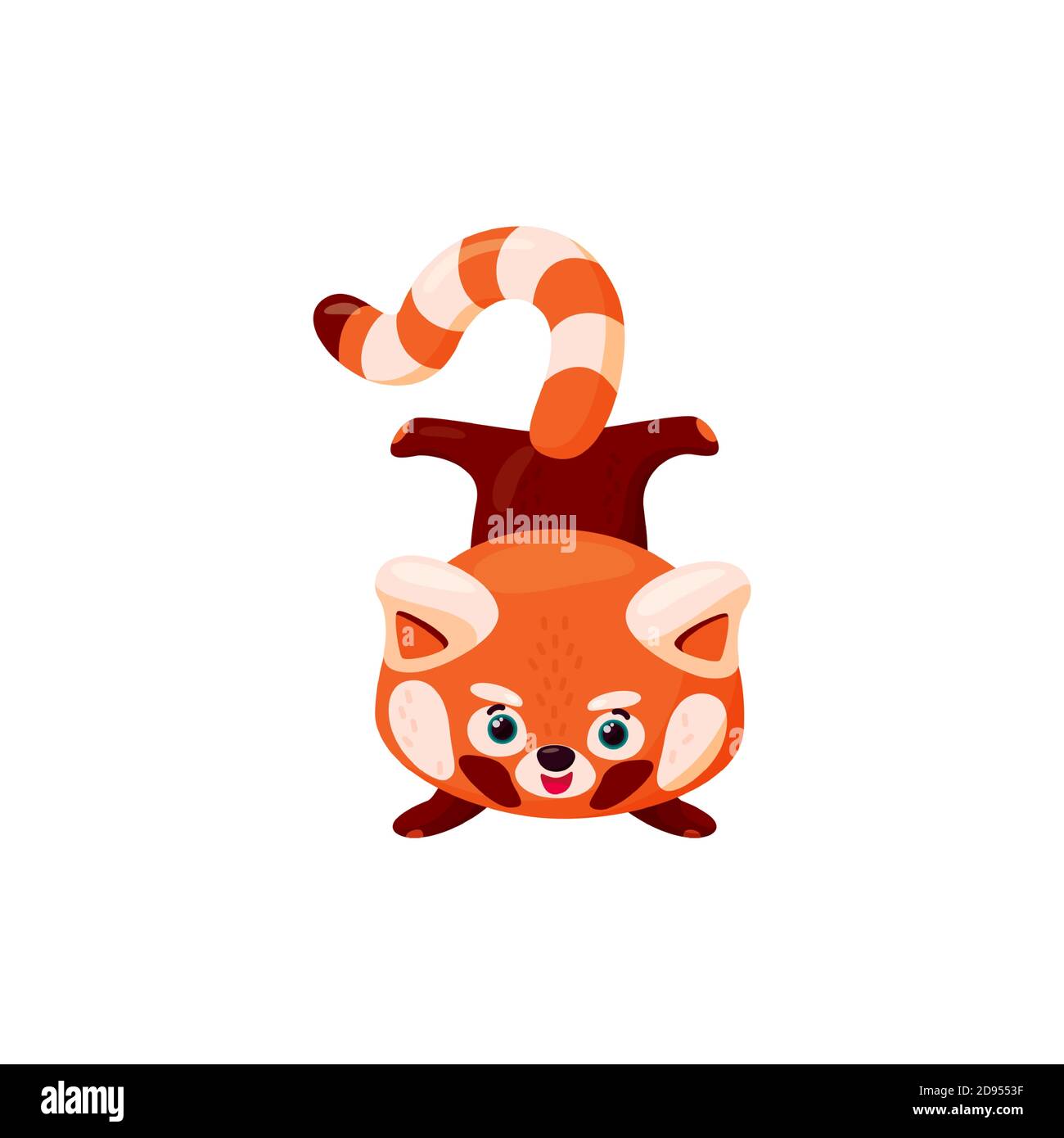 Red Panda Handstand Cute Baby Red Panda Standing Upside Downisolated In White Background Vector Illustration In Cartoon Style Stock Vector Image Art Alamy Red Panda Handstand Cute Baby Red Panda Standing Upside Downisolated In White Background Vector Illustration In Cartoon Style Stock Vector Image Art Alamy
