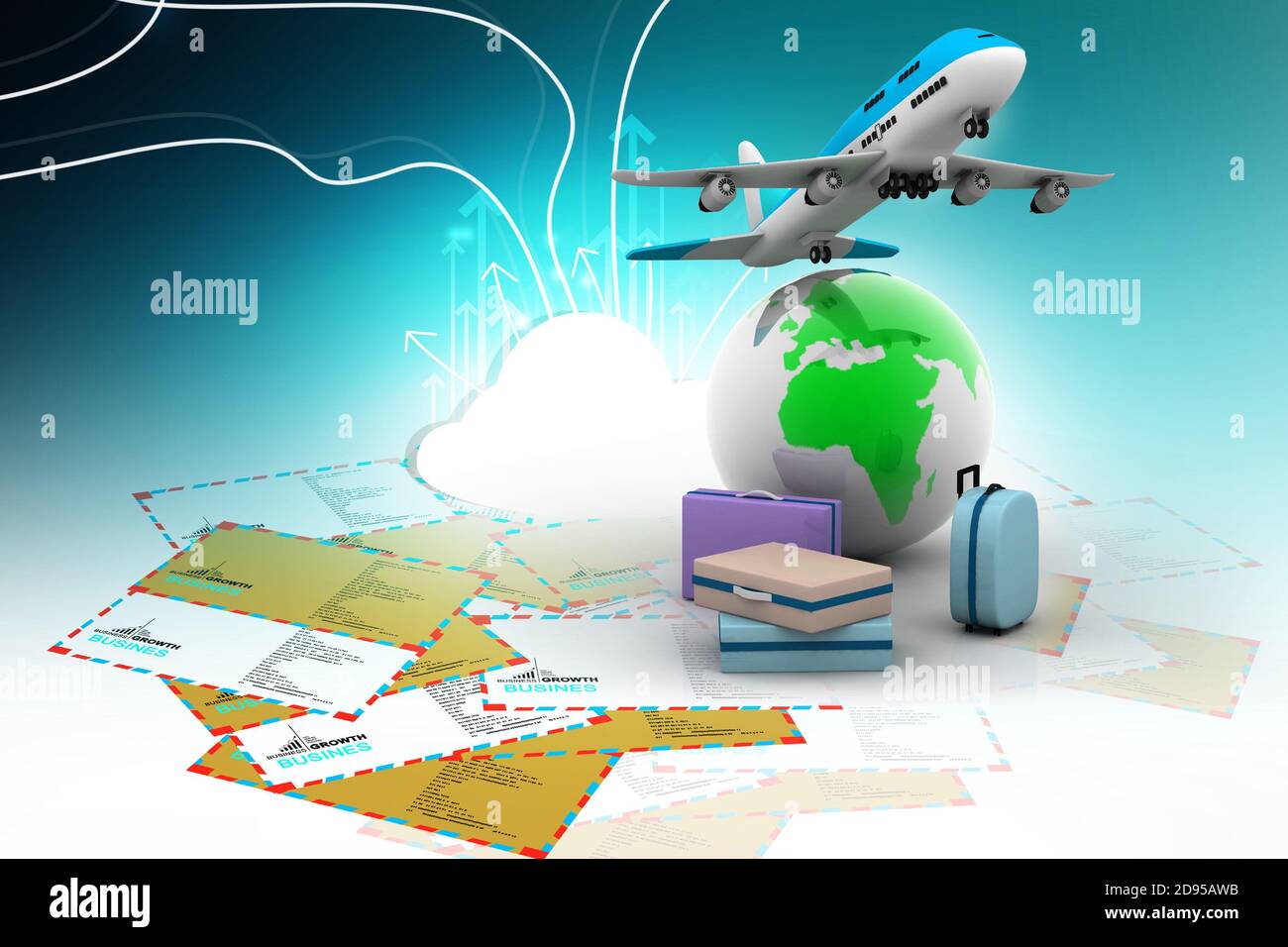 Airlines And Globe High Resolution Stock Photography And Images Alamy