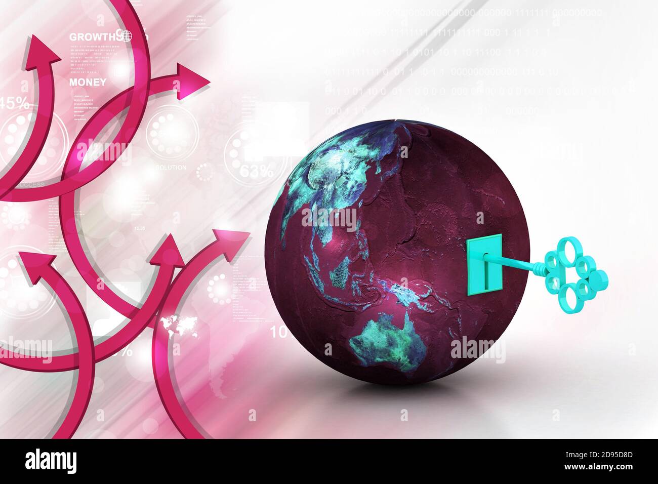 Key of the world Stock Photo - Alamy