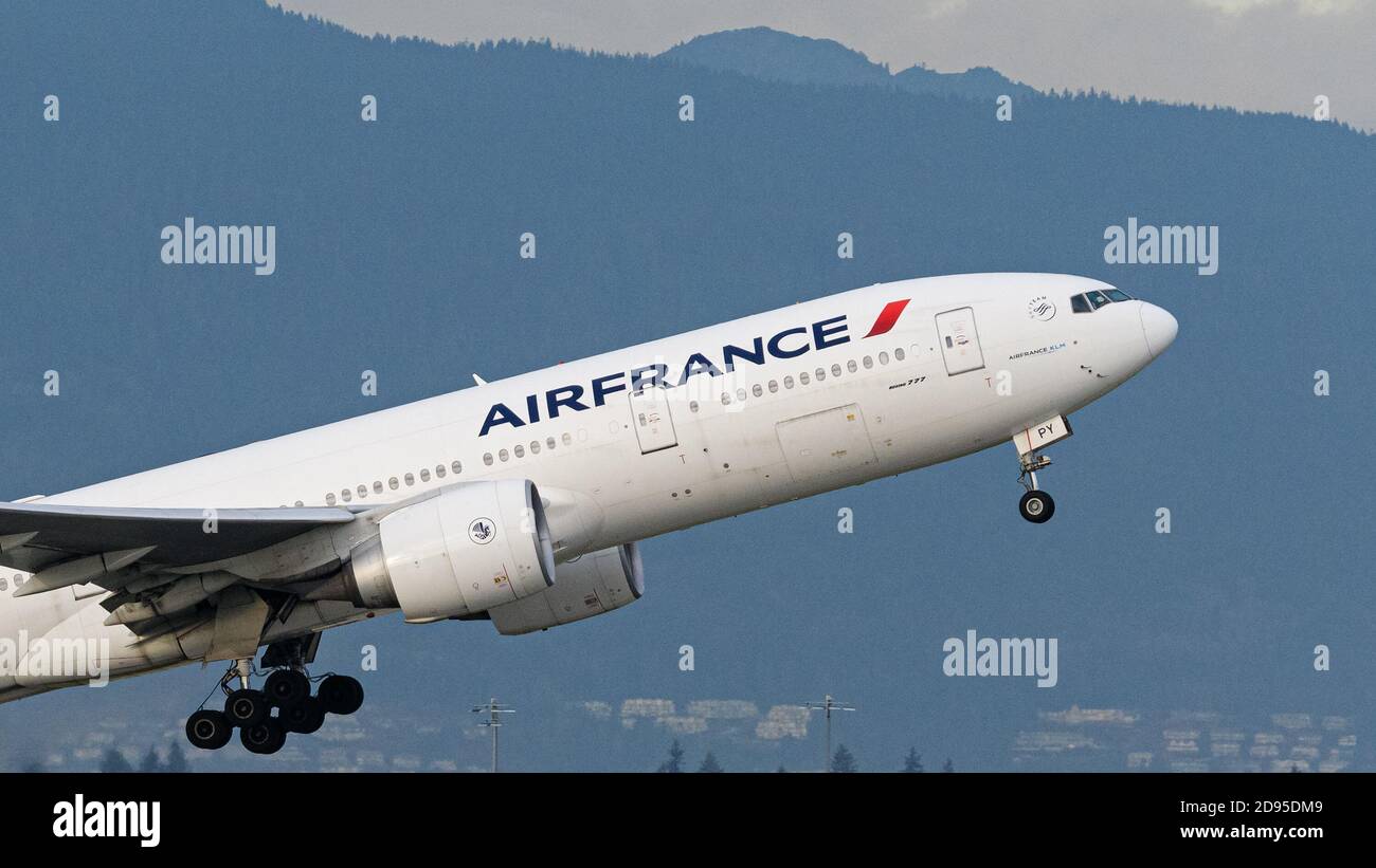 Avions air france transport hi-res stock photography and images - Alamy