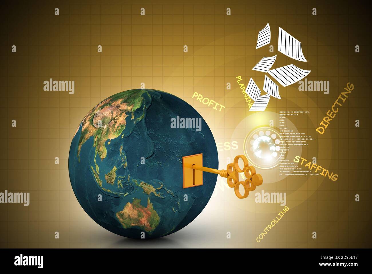 Key of the world Stock Photo - Alamy
