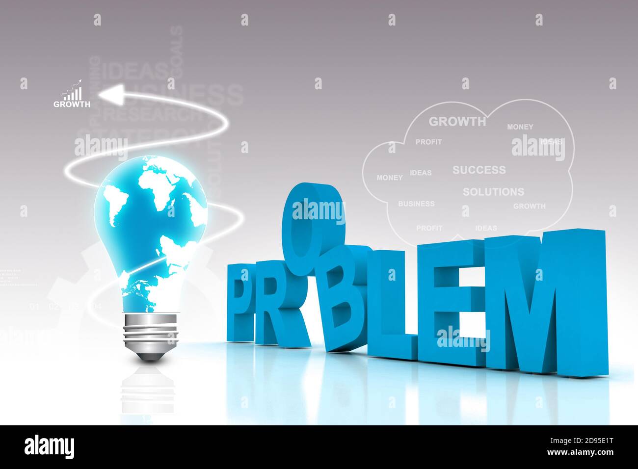 3d muti use problem Stock Photo - Alamy