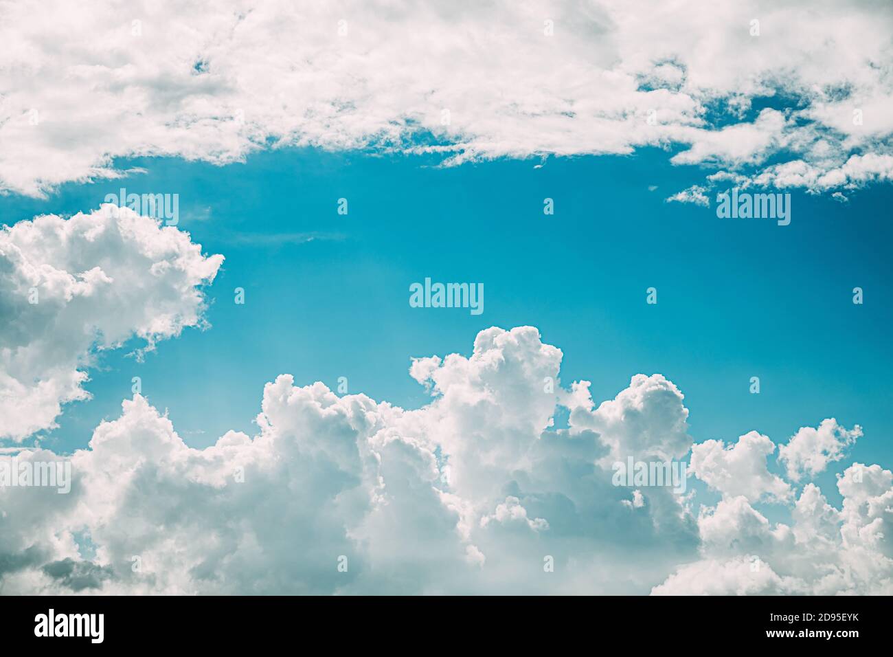 Natural Day Cloudy Sky Abstract Background Stock Photo