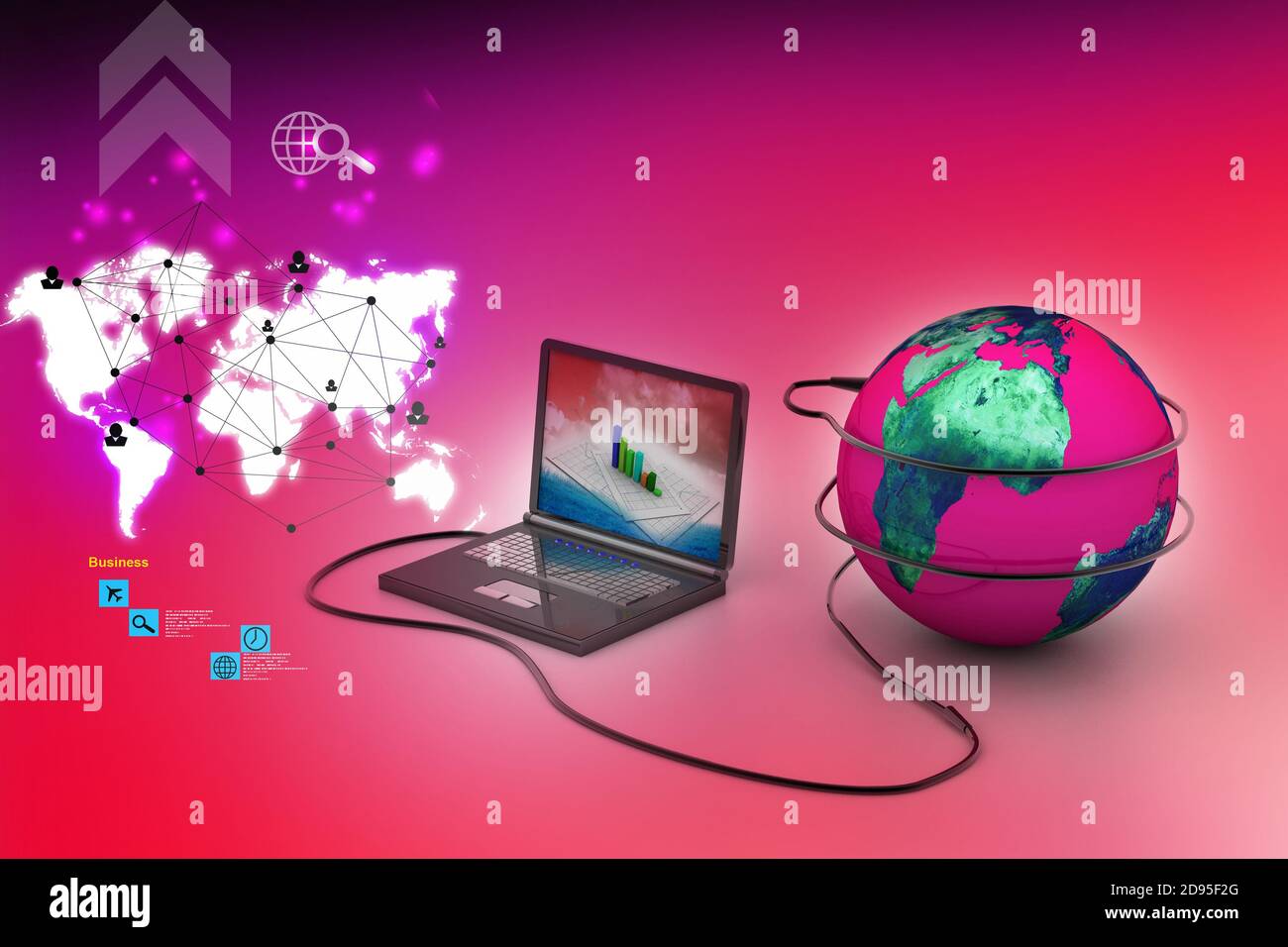 Global internet concept Stock Photo - Alamy