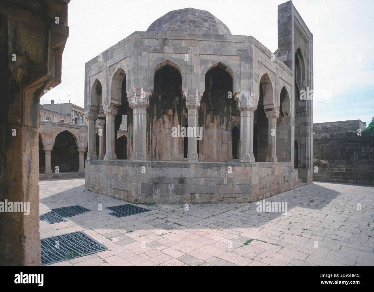 Palace of the Shirvanshahs, Baku, Azerbaijan Stock Photo