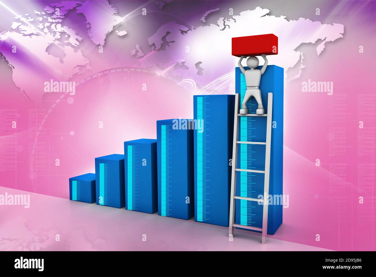 Growth Chart concept Stock Photo - Alamy