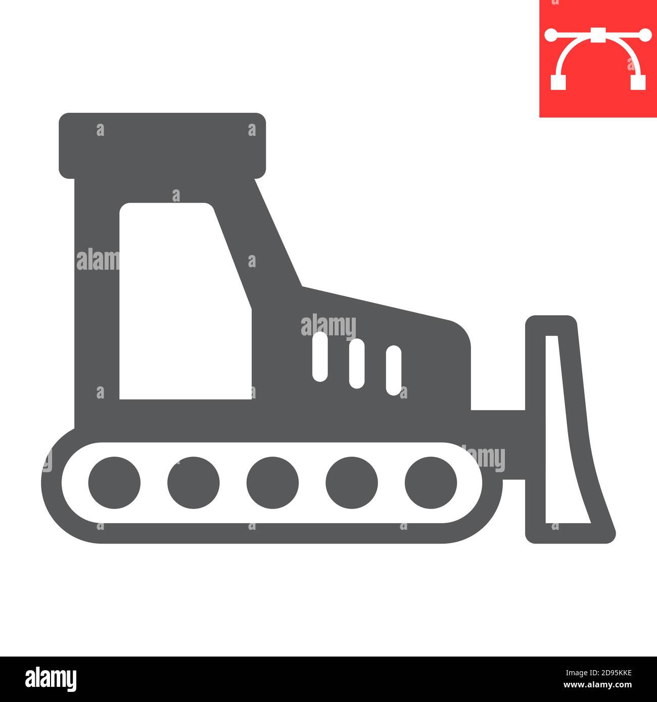 Caterpillar dozer Stock Vector Images - Alamy