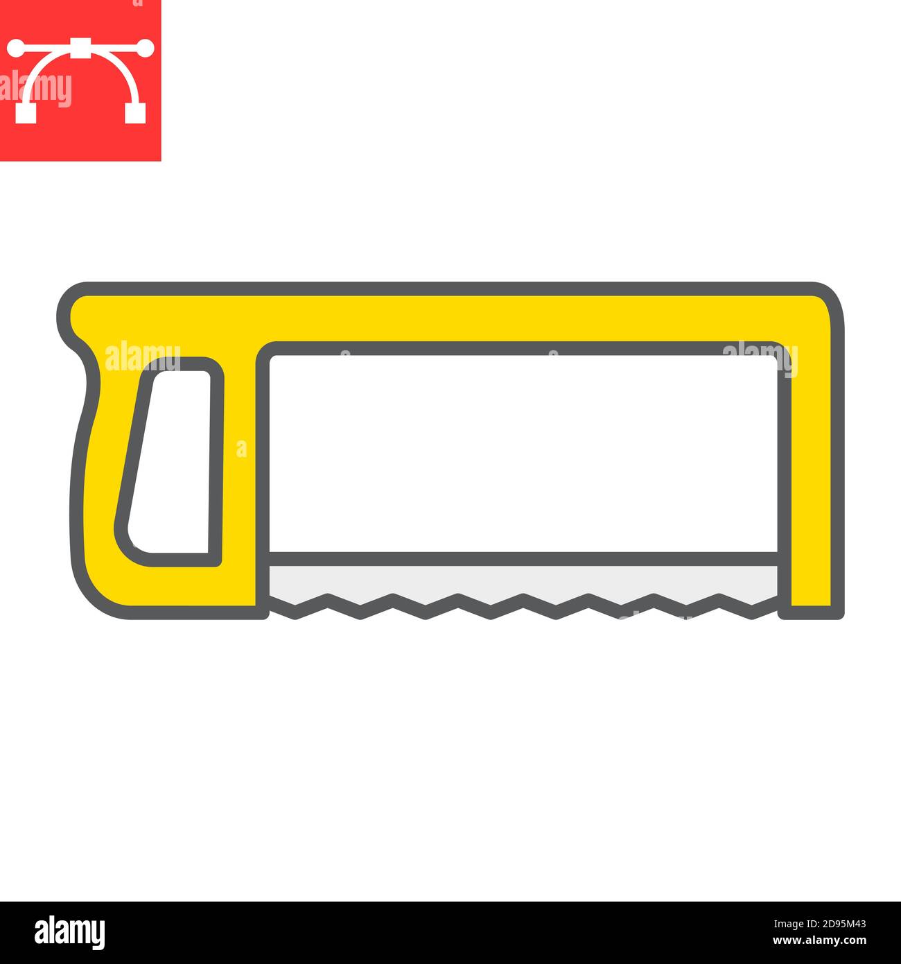 Tool graphics wood illustration saw hi-res stock photography and images ...
