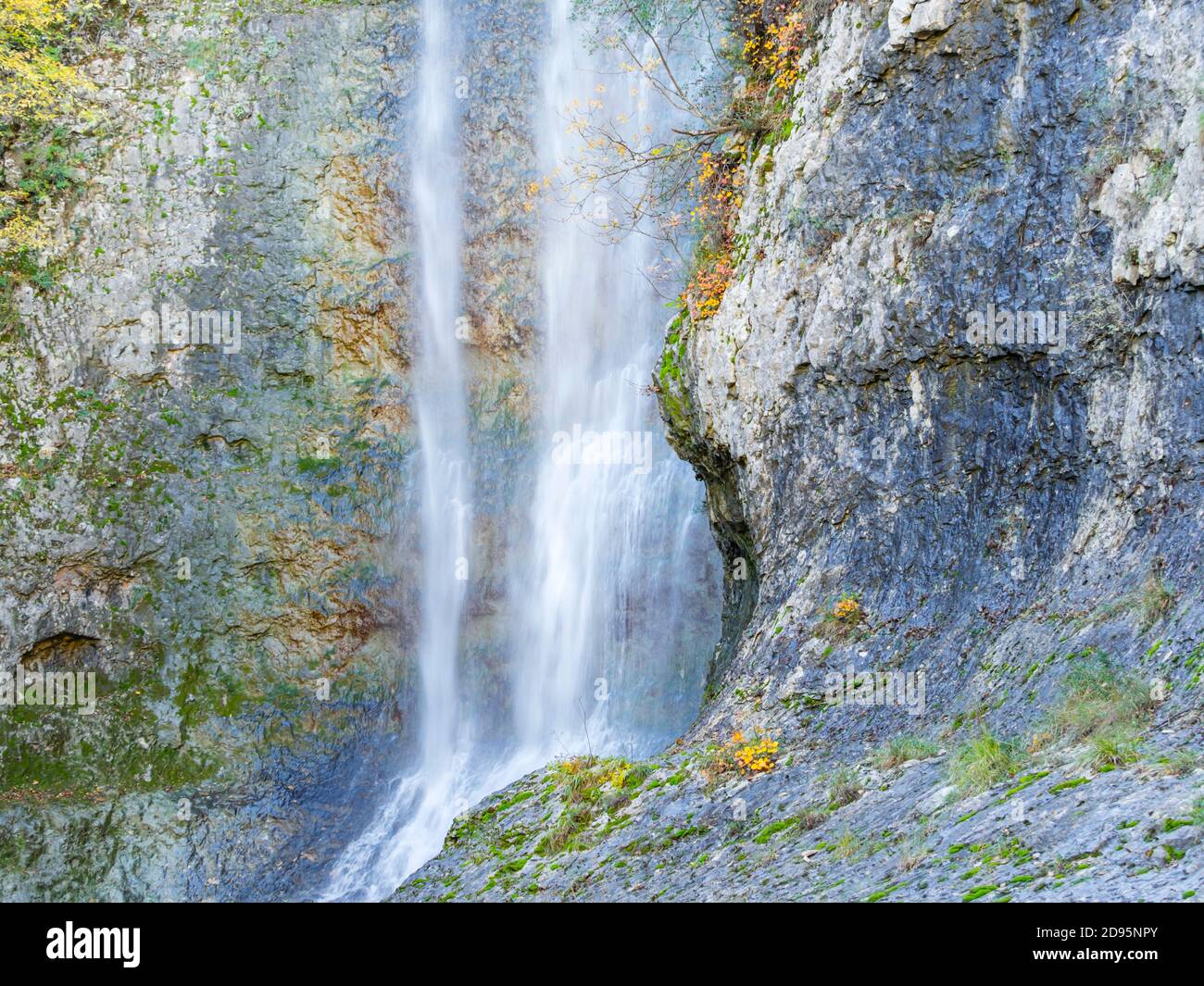 Benkovski slap waterfall near Pican in Croatia Europe Stock Photo