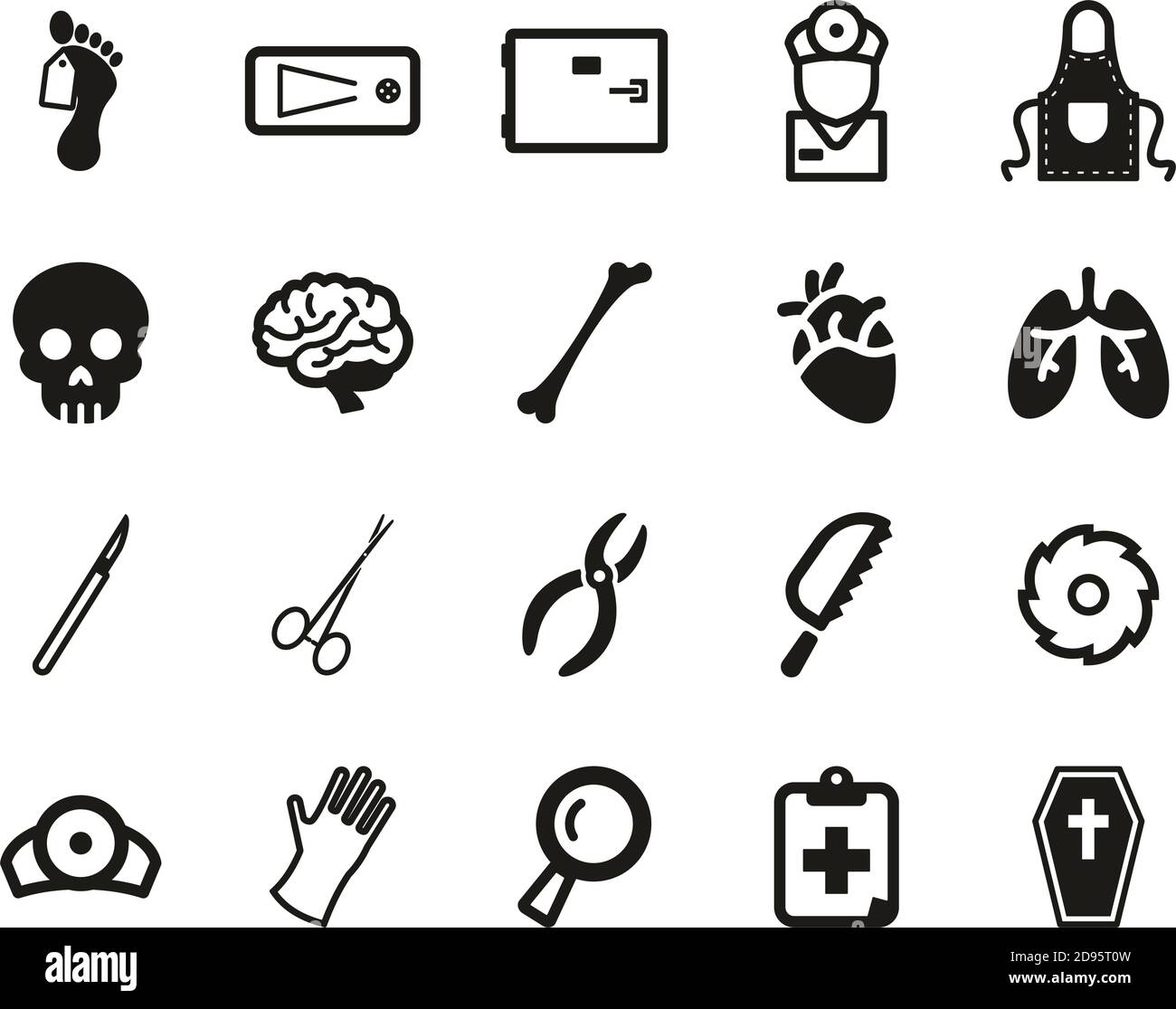 Morbid illustration black and white Cut Out Stock Images & Pictures - Alamy