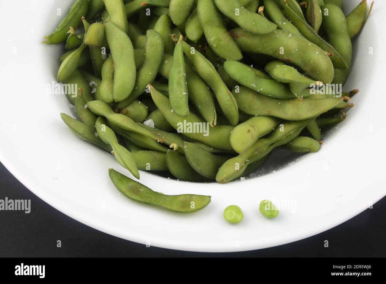 edamame as japanese food Stock Photo Alamy