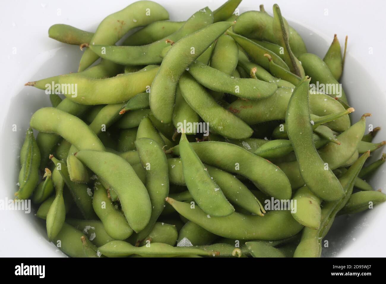 edamame as japanese food Stock Photo Alamy