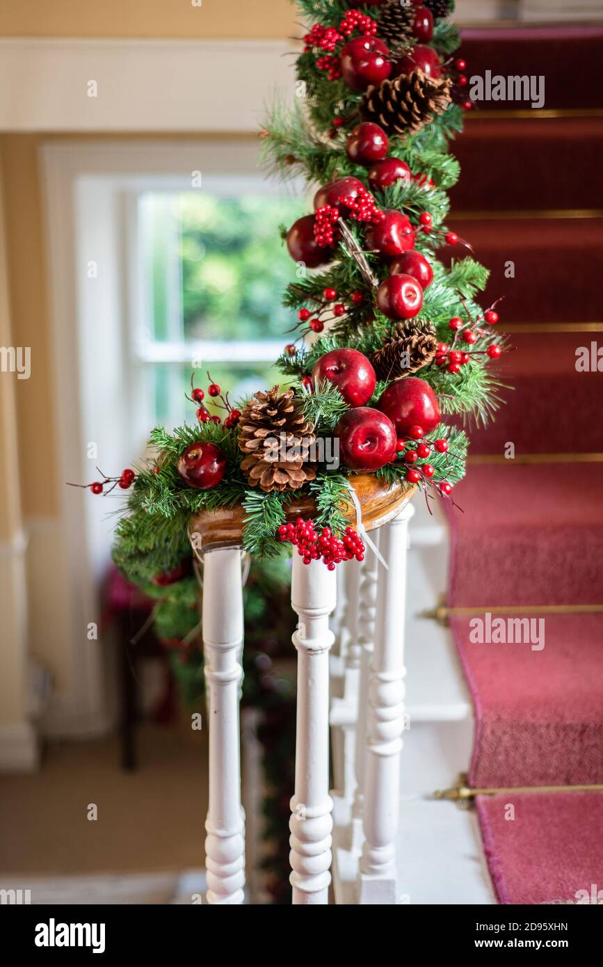 Christmas Home Decorations Stock Photo