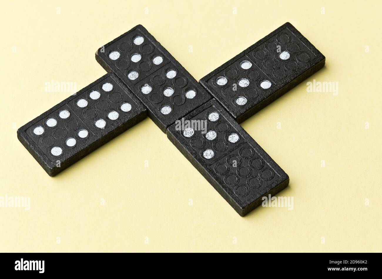 Dominoes is a board game in which rectangular tiles (tiles) are used