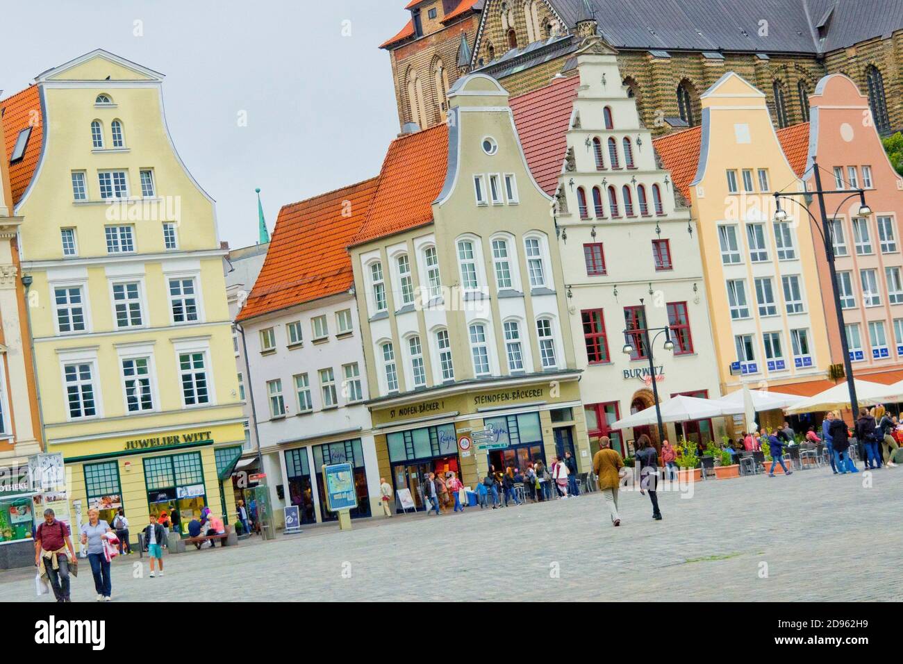 Rostock old town hi-res stock photography and images - Alamy