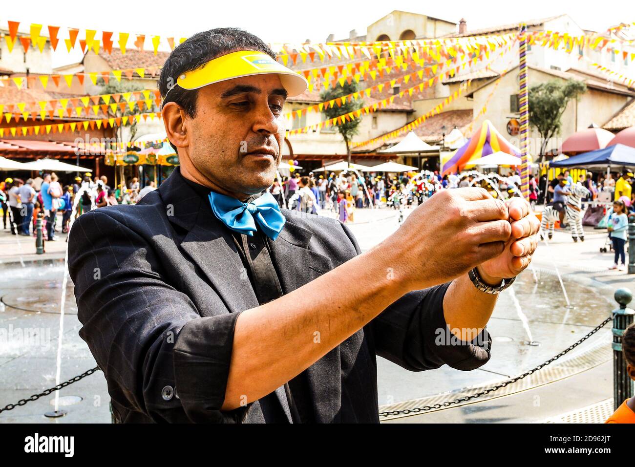 Johannesburg, South Africa September 22, 2012 Street Magician