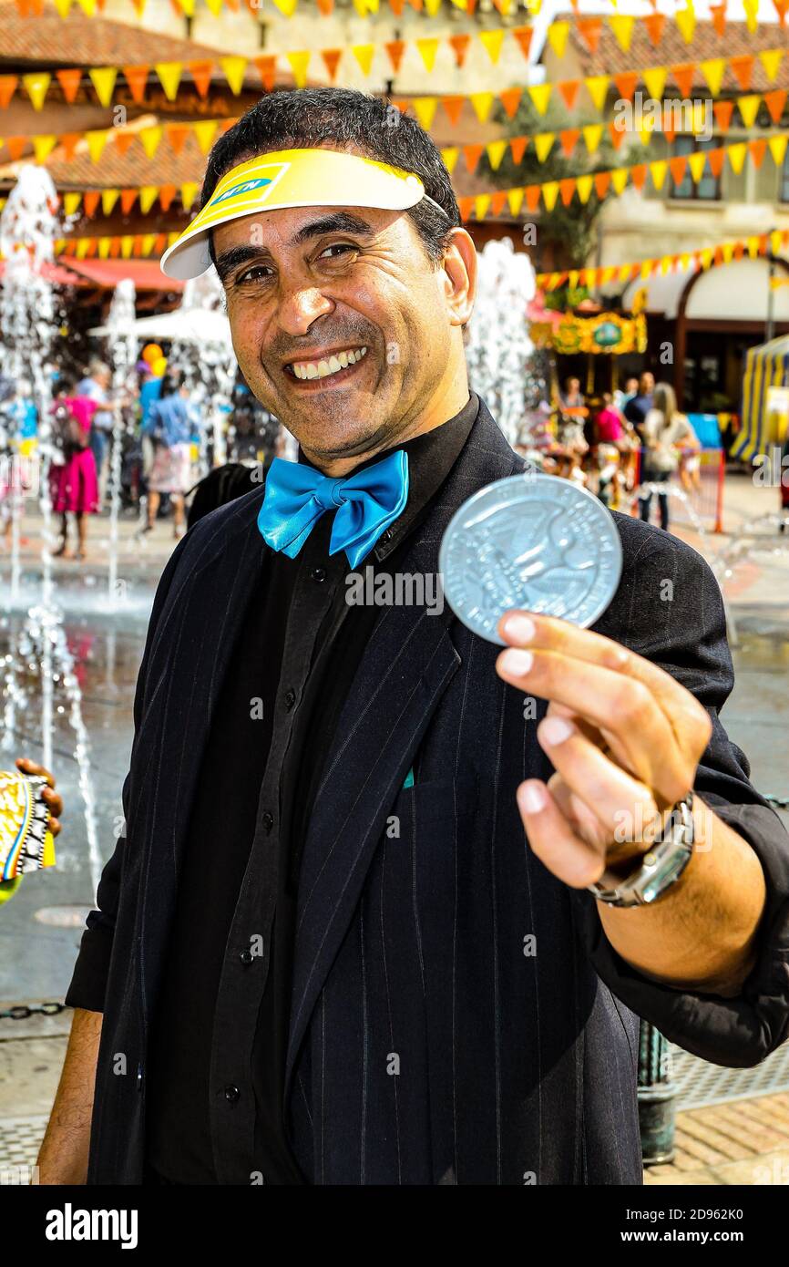 Johannesburg, South Africa September 22, 2012 Street Magician